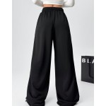 Women Casual Drawstring Waist Loose Sweatpants For Autumn Graduation Back To School Outfits Graduation Teacher Outfits For Women Back To School