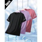 3pcs Women s Mesh Breathable Quick Dry Sports T Shirts Suitable For Sports Outdoor Activities And Travel Comfortable Fitted Athletic Wear