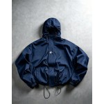 Men s Jacket Outerwear Navy Blue Autumn Street Wear Hiking Moon Print High Street Hip Hop Ins Style Petal Street Outing Date Husband Gift Y2k Casual