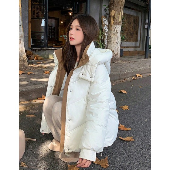 Petite Cropped Padded Coat Winter