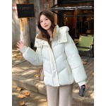 Petite Cropped Padded Coat Winter