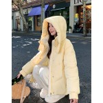 Petite Cropped Padded Coat Winter